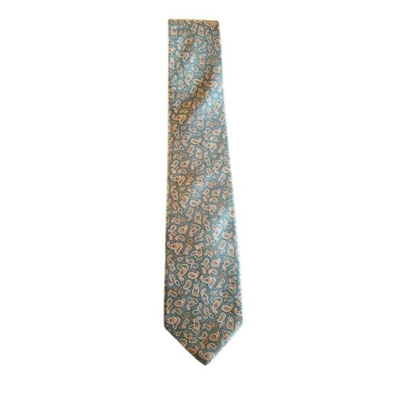 Liberty of London 1980s Men’s Paisley Silk Tie Made in England - Picture 1 of 3
